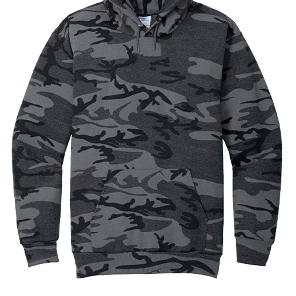 Black Heather Camo - PC78HC - FRONT