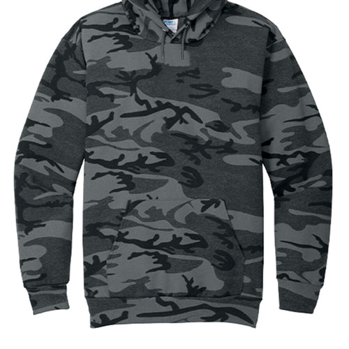 Black Heather Camo - PC78HC - FRONT