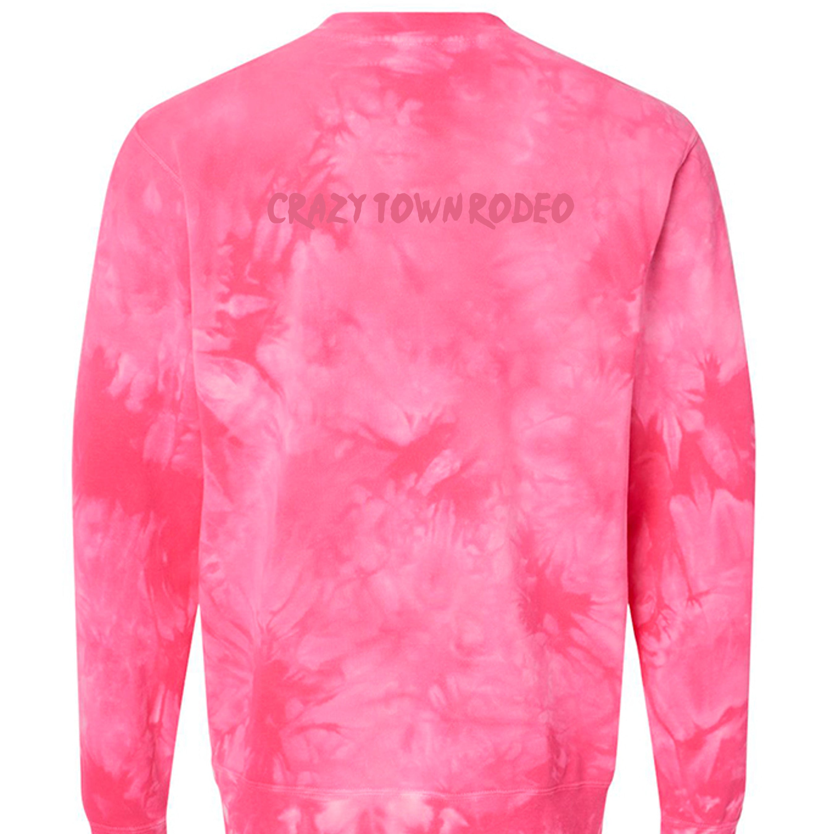 Tie Dye Pink - PRM3500TD - BACK