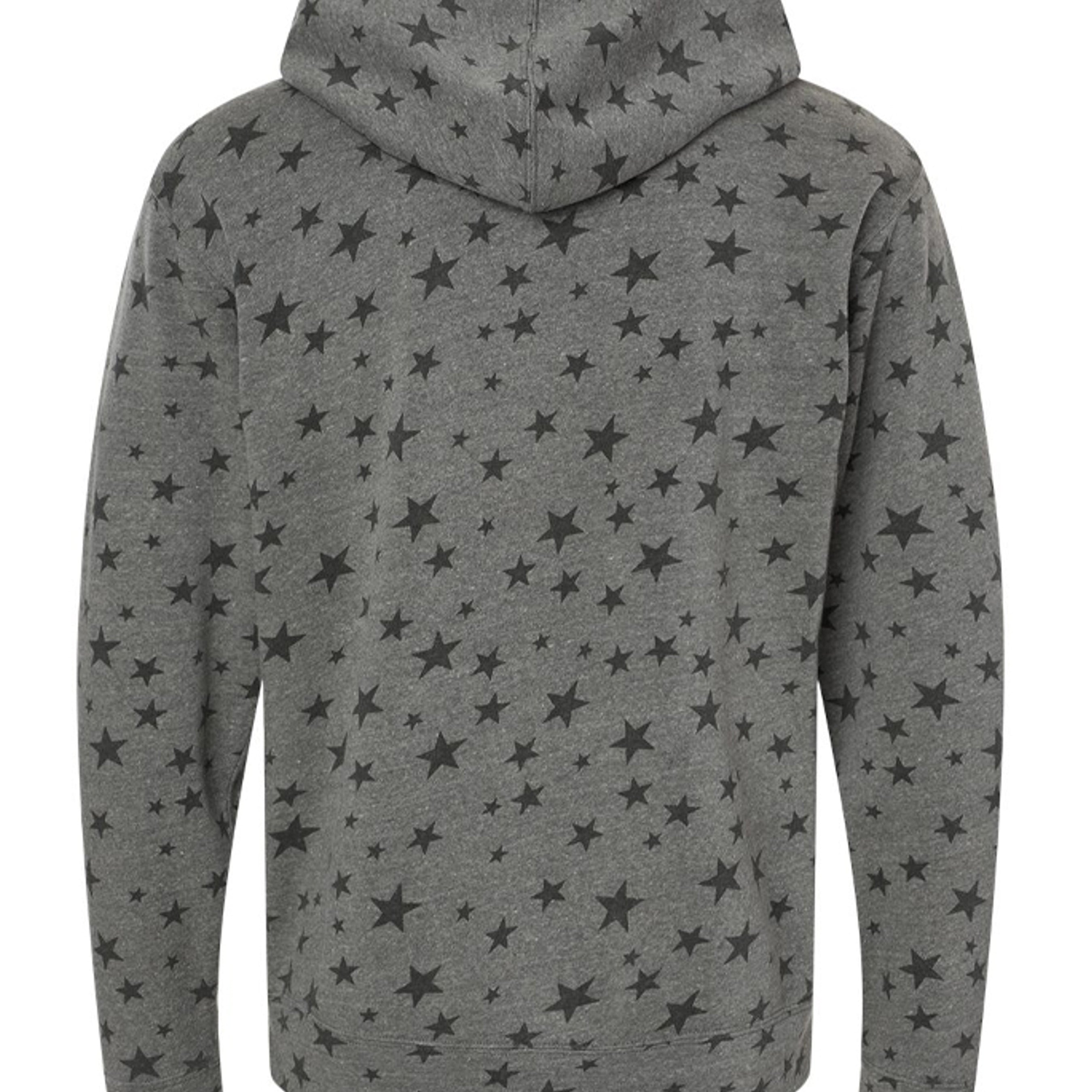 Smoke Stars Triblend - JA8871 - BACK