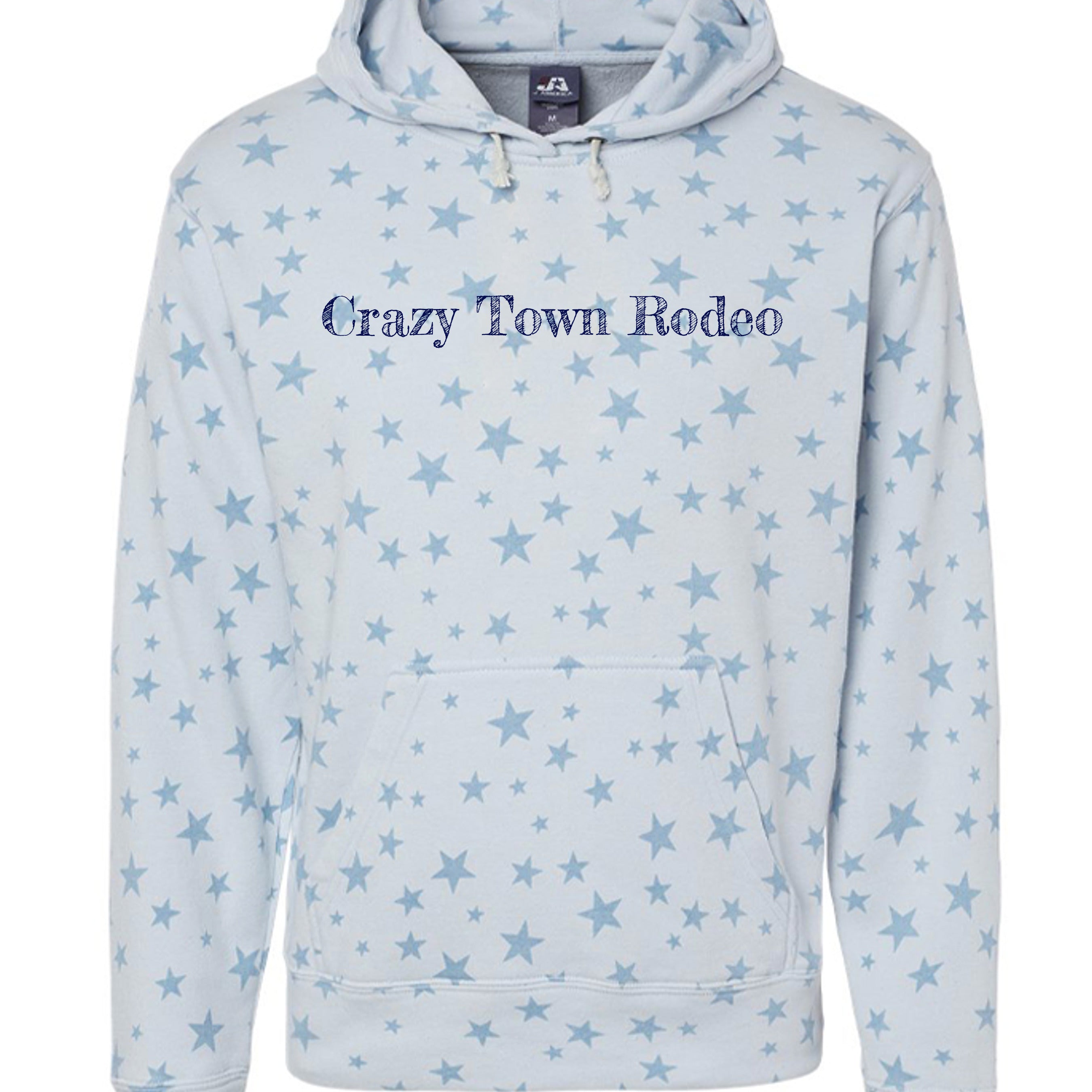 Chambray Stars Triblend - JA8871 - FRONT