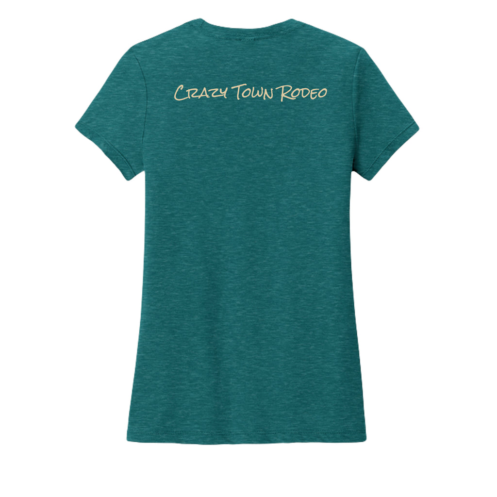 Heathered Teal - DM130L - BACK