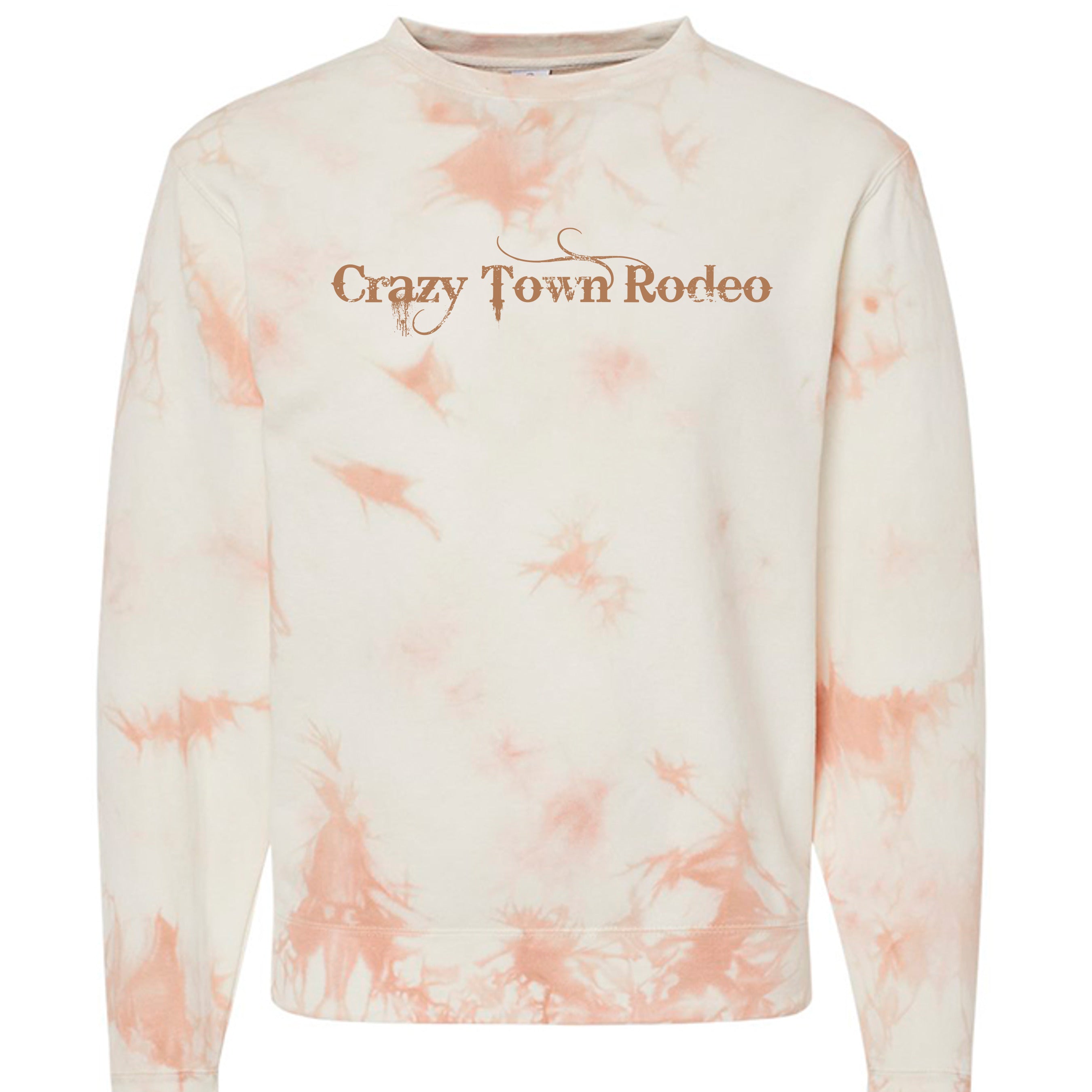 Tie Dye Dusty Pink - PRM3500TD - FRONT
