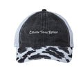 Black/ Cow/ White - JANET - FRONT