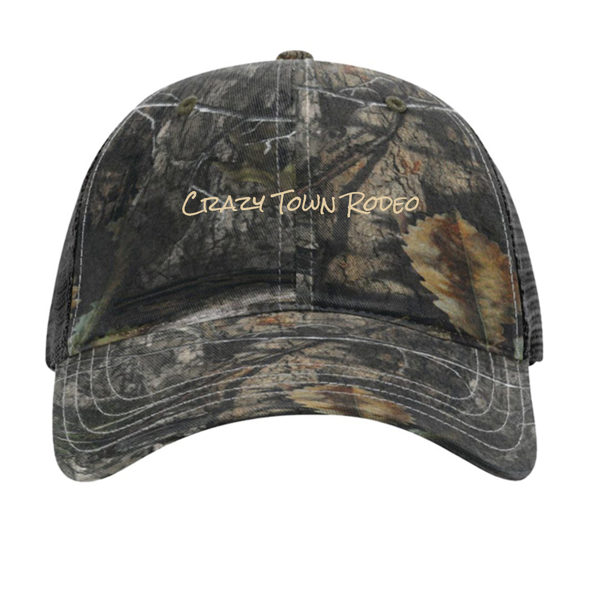 Mossy Oak Country DNA/ Black - 111P - FRONT